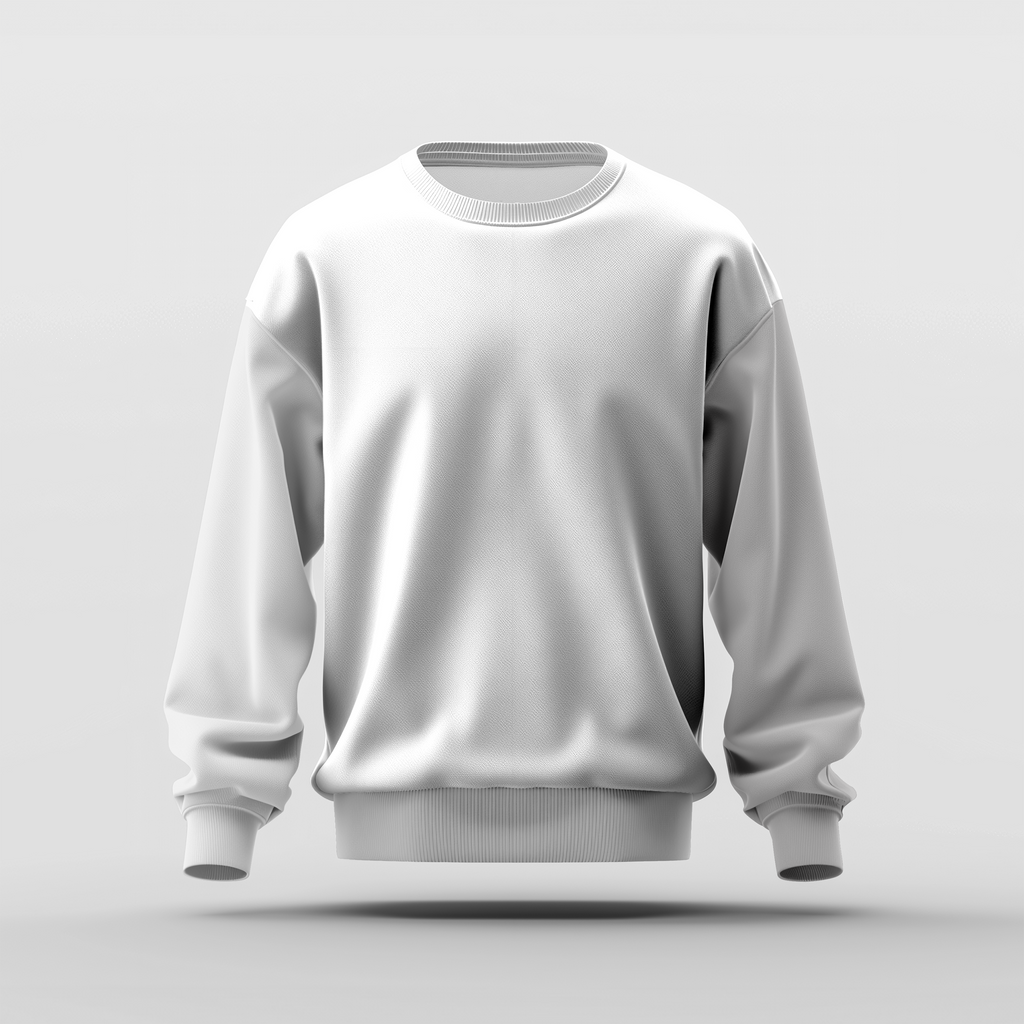 Blank Bluza bez kaptura